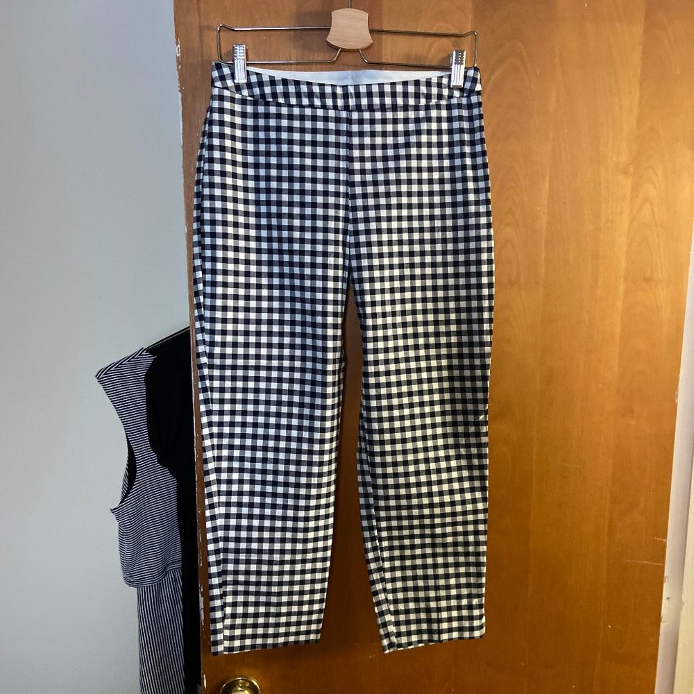 Victoria Beckham for Target gingham cigarette pant